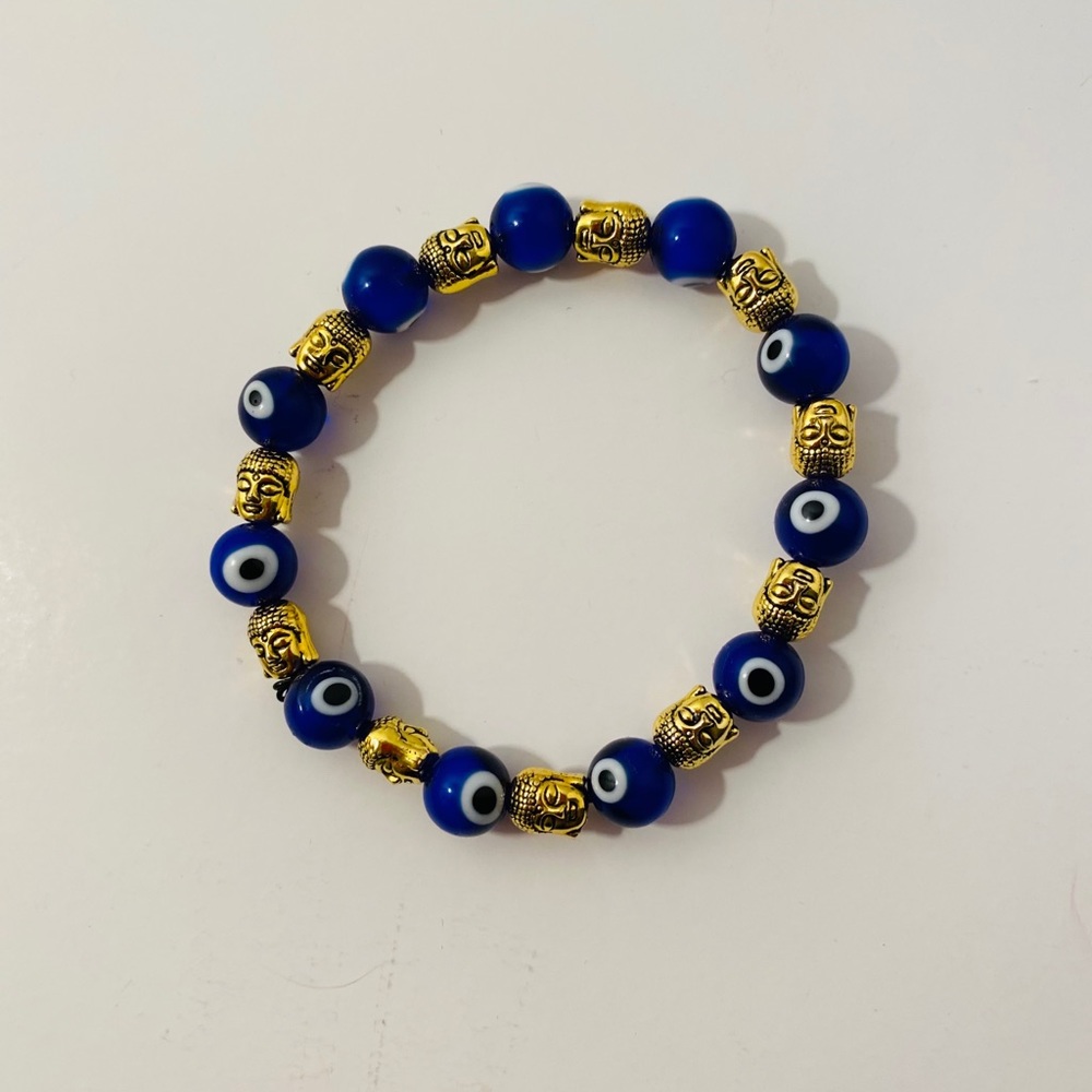 Turkish evil eye buddah bracelet
